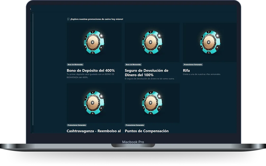 Dendera Casino página de promociones con bonos de bienvenida y ofertas semanales